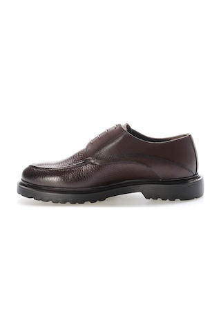 Fast Step Hakiki Deri Erkek Klasik Ayakkabı 741ma2402-1 Kahve