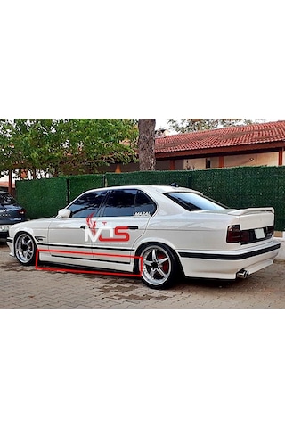 Bmw E34 M5 Yan Marşpiyel Sağ Sol Takım Fiberglass Boyasız