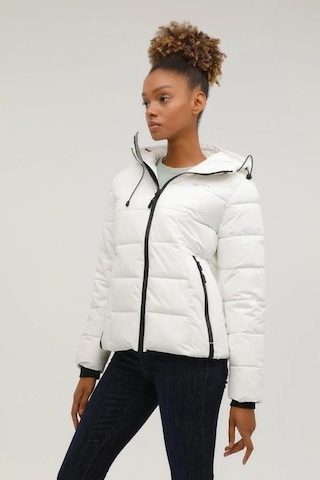 Lumberjack Apreski Coat Beyaz Kadın Mont 2sn31 001