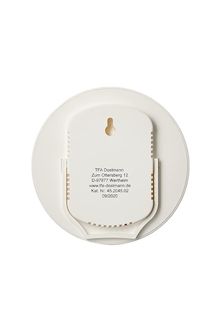 Dostmann Analog Termal Higrometre, 45.2045.02, İç Ve Dış Mekan İçin, Renkli Konfor Bölgeleri, Beyaz, U 130 X G 20 X Y 165 Mm