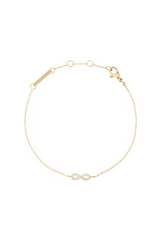 Mirelle Infinity Bracelet Gold Gold
