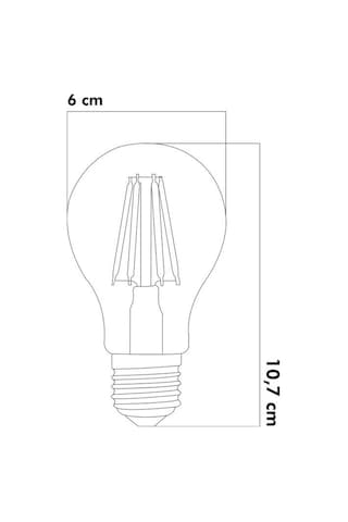 Heka Led Rustik Ampul E27 6w 3000k Gün Işığı Ca2e1c3m2e5p0