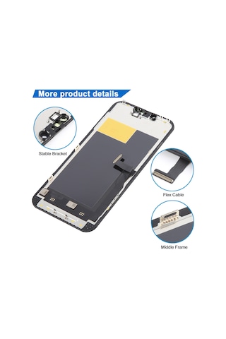 Apple Uyumlu iPhone 13 Pro Hd Hücre İçi Lcd Ekran İçin