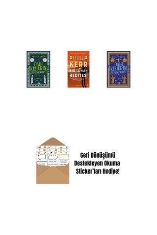 Dahi İkizlerin Serüvenleri - Ormanın Gözü + Bir Yunan Hediyesi + Dahi İkizlerin Serüvenleri - Babilli Mavi Cin + Okuma Sticker'ları