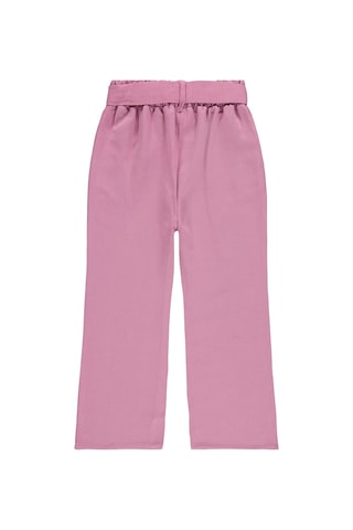 Civil Girls Kuşaklı 6-9 Yaş Pantolon - Pembe Gülkurusu