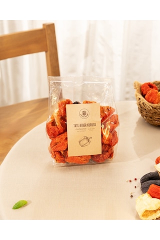 Dolmalık Tatlı Biber Kurusu 1 Paket 23-25 Adet