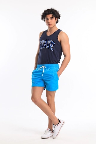 Superfly Swimshort Erkek Turkuaz Şort 21678-44 Siyah