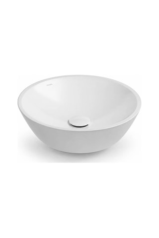 Isvea Sistema Y Soft Tezgah Üzeri Çanak Lavabo 45 Cm, Batarya Deliksiz Beyaz 10sy66045