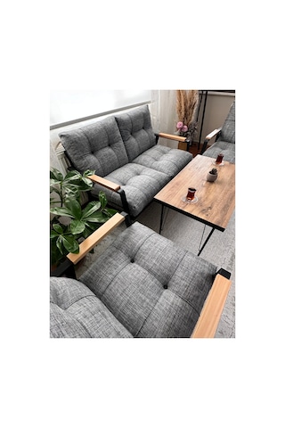 Gülizar,model, Balkon, Bahçe, Cafe, Metal Koltuk Takımı, Bahçe Takımı , Çay Seti, 2+1+1+sehpa