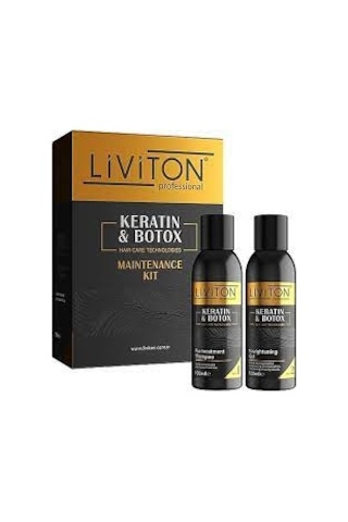 Liviton Professional Saç Düzleştirici ve Keratin Bakım Seti