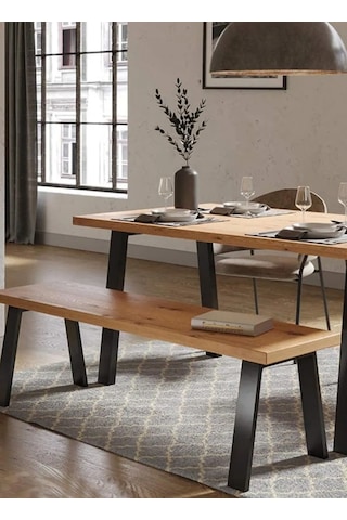 Wood İdea 45 Cm Metal Bench-bank-sehpa-orta Sehpa Ayağı 2 Adet Ay