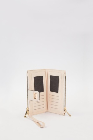 Krem Kadın Cüzdan 910042 Krem