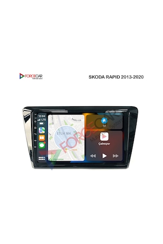 SKODA RAPİD ANDROİD MULTİMEDYA 2_32 KABLOSUZ CARPLAY