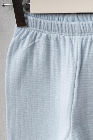 Bebitof %100 Pamuk Sarılan Ayıcık Desenli 5 Parça Yenidoğan Hastane Çıkışı Zıbın Seti Bbtf.amv.20123.46 Mavi