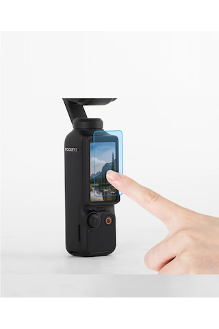 Djı Osmo Pocket 3 Uyumlu Ön 6 Adet Şeffaf Ekran Koruyucu Nano Jel