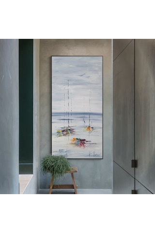 Yağlı Boya Tablo %100 El Yapımı Home In Joy 75Cmx104Cm (535799565)