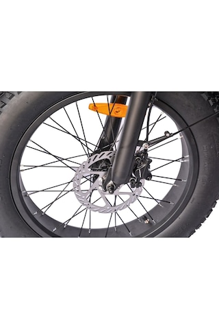 Roxform Ege Şehir Elektrikli Bisiklet - 250w Motor, 20 İnç Jant Siyah