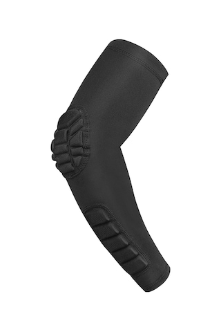 Shineyee Xl Siyah Boks Ve Dövüş Sporları İçin Dirsek-forearm Çift Zırhlı Koruyucu Kolluk Tek Adet