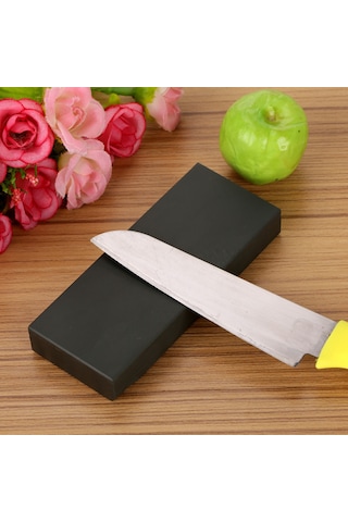 Shineyee Doğal Taş Zımpara Taşı 5000 Tane, Uçak Bıçakları Ve Guntingler İçin Hassas Zımparalama, 100x40x15mm