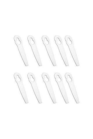 Besthome1 10 Adet Çelik Bıçaklı Makineli Çim Biçme Uç Parçaları - Hızlı Kurulum, Güvenli Kullanım, Verimli Çim Bakımı Aksesuarı