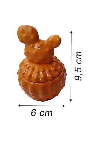 Kaktüs Model Baharatlık - Sunumluk Turuncu