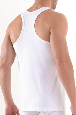 Blackspade 9676 Erkek Tender Cotton 2 Li Sporcu Beyaz Atlet