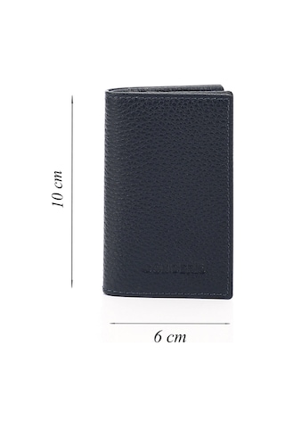 Gönderir Lacivert Gön Hakiki Deri Unisex Kartlık 06205 Lacivert