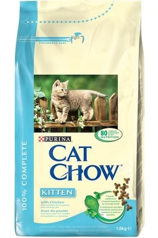 Purina Cat Chow Kitten Tavuklu Yavru Kedi Maması 1500 G