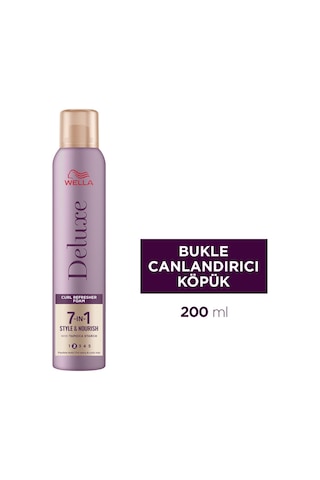 Wella Deluxe Bukle Canlandırıcı Köpük 200 Ml