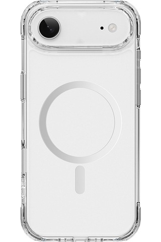 Apple Uyumlu iPhone 17 Air Kılıf M-safe Şarj Özellikli Wiwu Mcc-702 Titanyum Pro Serisi Sert Pc Kapak Şeffaf Şeffaf
