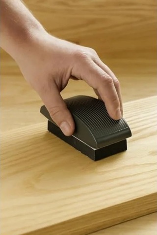 Ergonomik 14 Cm Zımpara Takozu - Vakumlu Yüzey