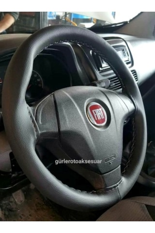 Fiat Linea Deri Dikme Direksiyon Kılıfı Soft Esnek (38×10.5Cm)