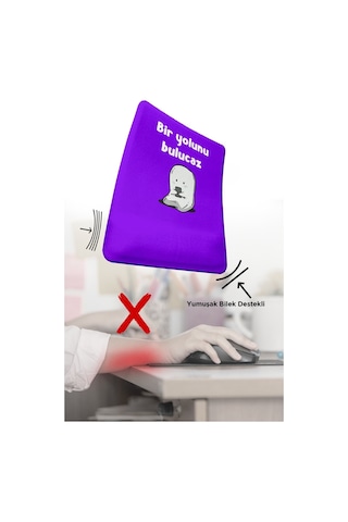 Mouse Pad Bilek Destekli Bir Yolunu Bulucaz Mousepad