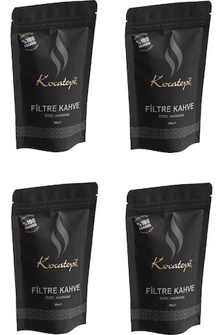 Kocatepe Filtre Kahve Özel Harman 250 Gr X 4 Adet Öğütülmüş