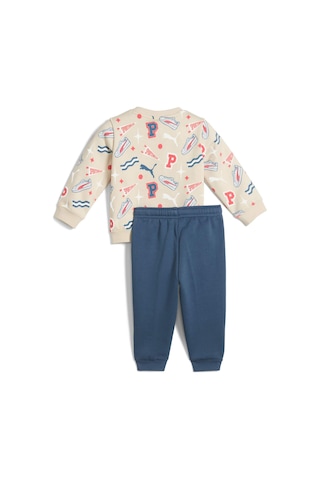 Puma Mınıcats Crew Bebek Eşofman Takımı 689731 87 BEYAZ