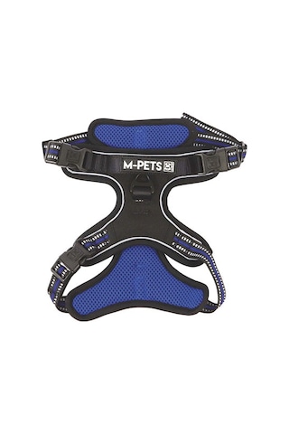 M-pets Hiking Reflektörlü Köpek Göğüs Tasması Mavi Medium 40-75 Cm 244-58020.02 Renkli