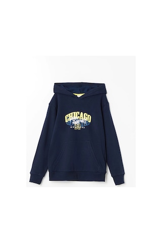 LC Waikiki Lcw Kids Kapüşonlu Erkek Çocuk Eşofman Takım New Navy