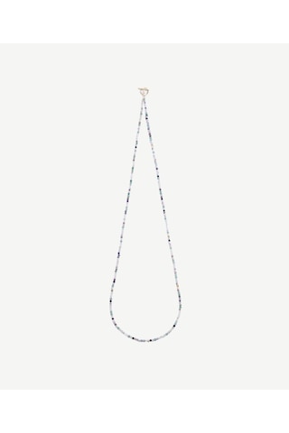 Yargıcı Kapama Detaylı Uzun Doğal Taş Kolye 25kkbj8070x 325 Yeşil