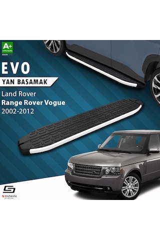 S-dizayn Land Rover Rover Range Rover Vogue 2 Evo Aluminyum Yan Basamak 183 Cm 2002-2012