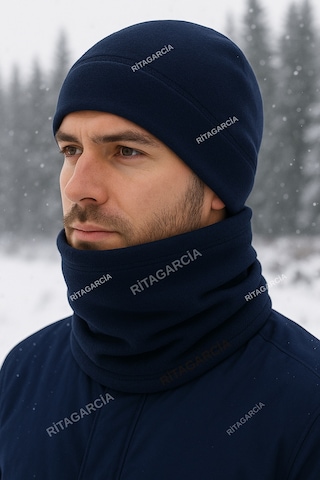 Ritagarcia Polar Lacivert Bere Boyunluk 2.li Set