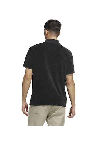 Black Adidas Erkek Golf Polo Yaka T-shirt Knit Ss Polo Kg9985 Siyah