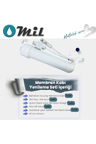 Mil Membran Yenileme Kiti Membran Kabı