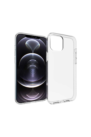 Apple iPhone Uyumlu 15 Pro Max Mrn Süper Silikon Kılıf renksiz