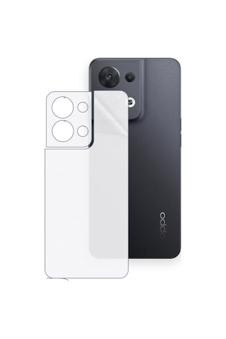 Schitec Oppo Reno8 Uyumlu Arka Yüzey Hidrojel Koruyucu Film