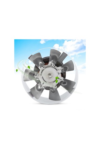 Mufunye 25w 220v Duvar Tipi Fan, Kokuları Ve Dumanı Temizler, Yüksek Havalandırma Verimi, 140m³/h, 18-26m² Uygun Diğer