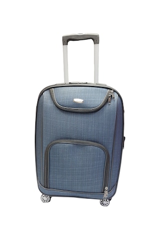 Escape Havlu Kumaş 4 Teker Körüklü Lacivert Kabin Küçük Boy Va... Lacivert