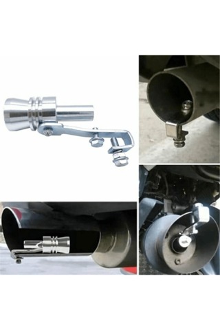 Oto Araç Egzoz Islığı Turbo Islık Sesi Veren Egzoz Aparatı Islık Sesi