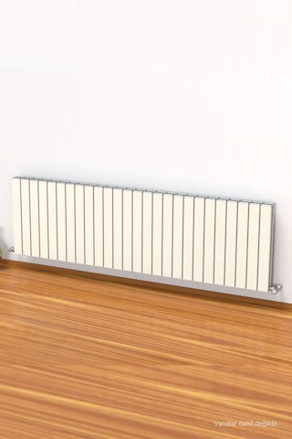 Alüminyum Radyatör 55x182 26 Dilim Kırık Beyaz Ral9010 Argus