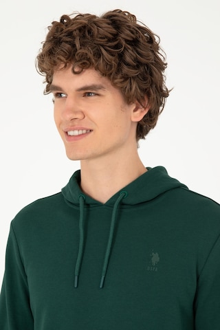 U.s. Polo Assn. Erkek Koyu Yeşil Sweatshirt 50295167-vr079 Koyu Yeşil