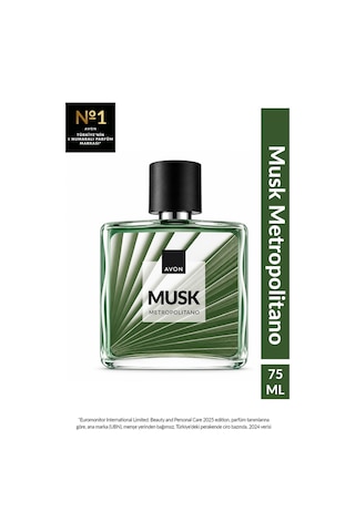 Avon Musk Metropolitano Erkek Parfüm EDT 2 x 75 ML